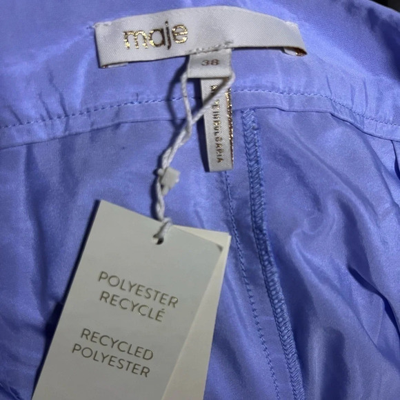 NWT MAJE Women’s Taffeta Slip style Culottes - Picture 11 of 16